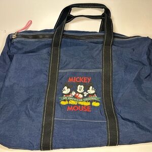 Vintage Disney Duffle Bag/Wallet‎ Mickey Mouse An American Original Disney Store